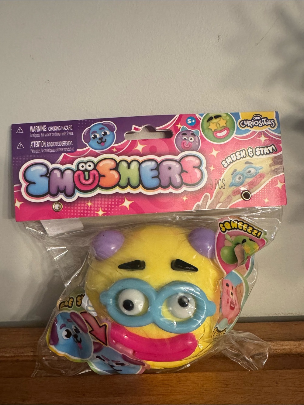 ORB Curiosities Smushers Squeeze - Yellow